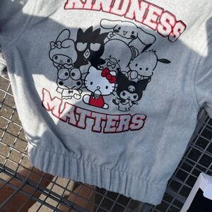 Hello Kitty and friends, gray jacket size small newer tags